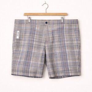 DOCKER’S | NWT Blue & Beige Plaid Shorts – Men’s Size 42